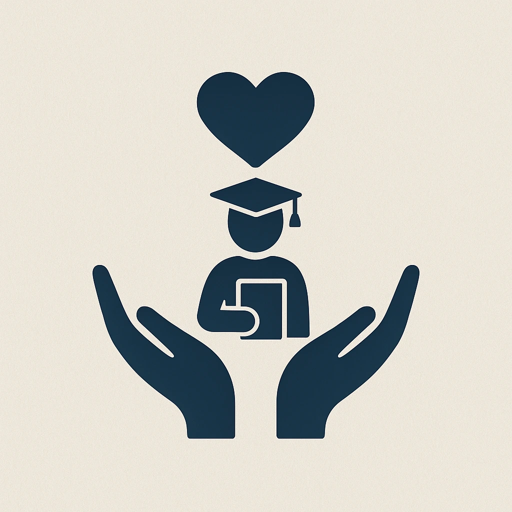 Help underprivileged children and students with school fees, books, and uniforms.