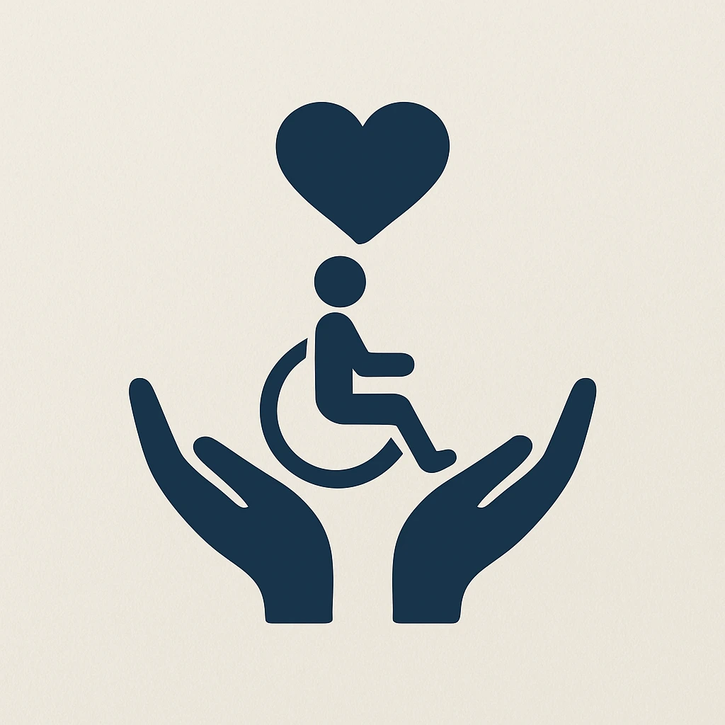 Empower differently-abled individuals through mobility aids and rehabilitation.